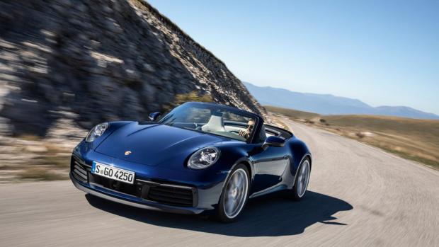 Порше 911 992 кабриолет
